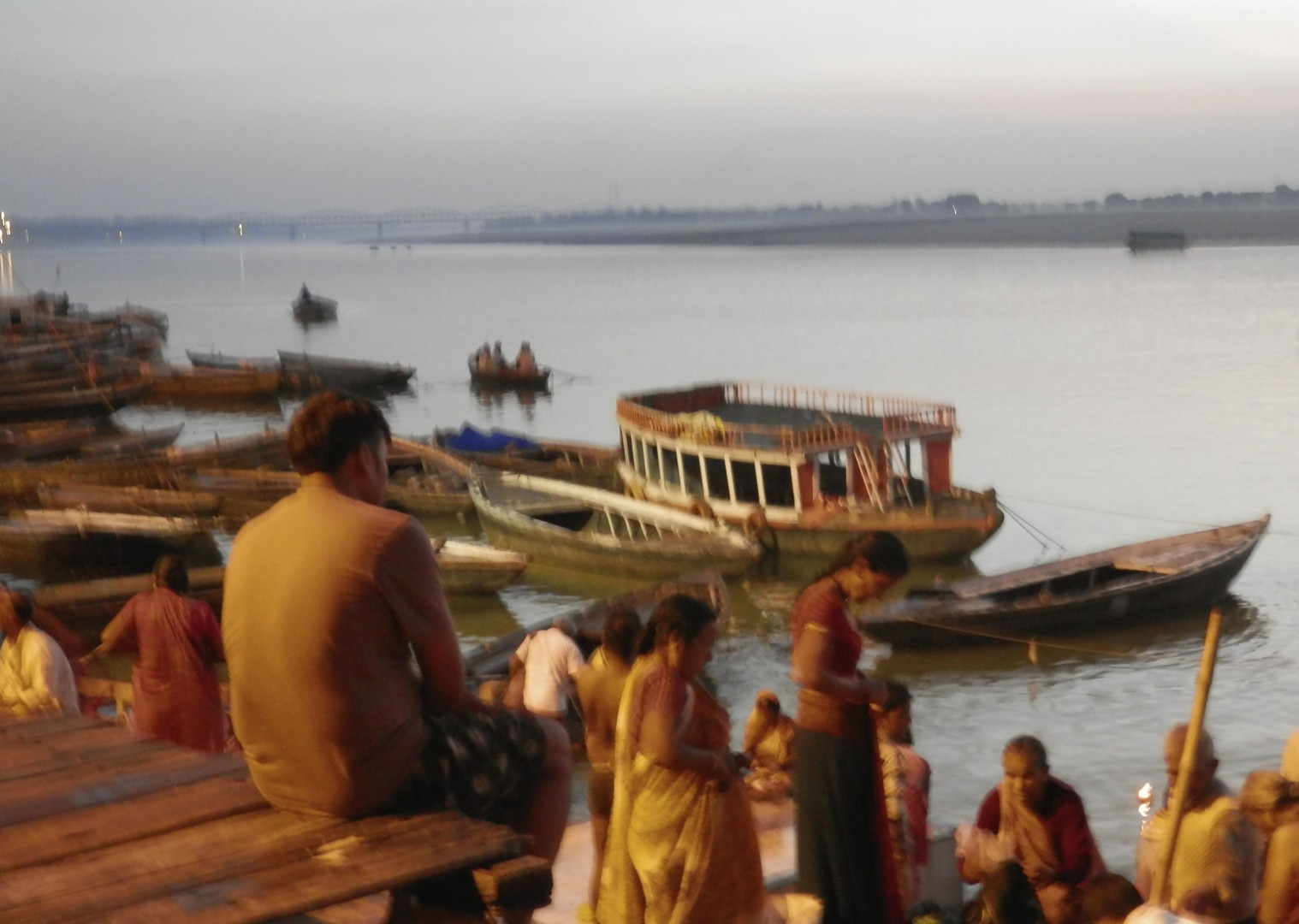 Varanasi at dawn.jpg - Northern India - Meet the People Tours