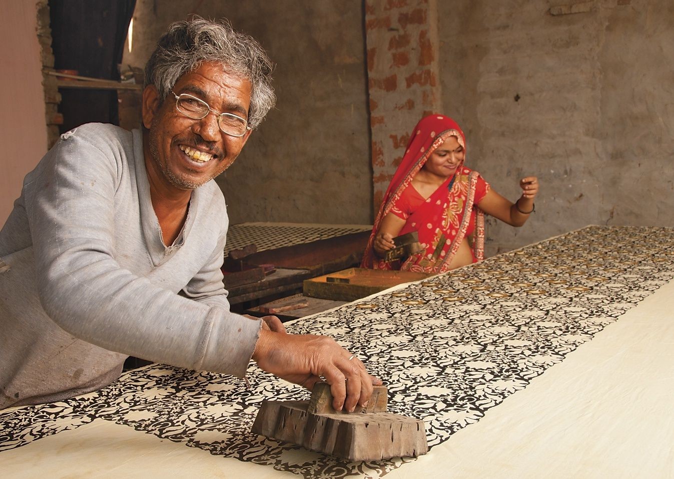 Blockprinting.jpg - Western India - Meet the People Tours