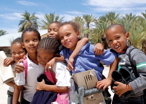 Meeting Children in Pella - South Africa - Meet the People Tours