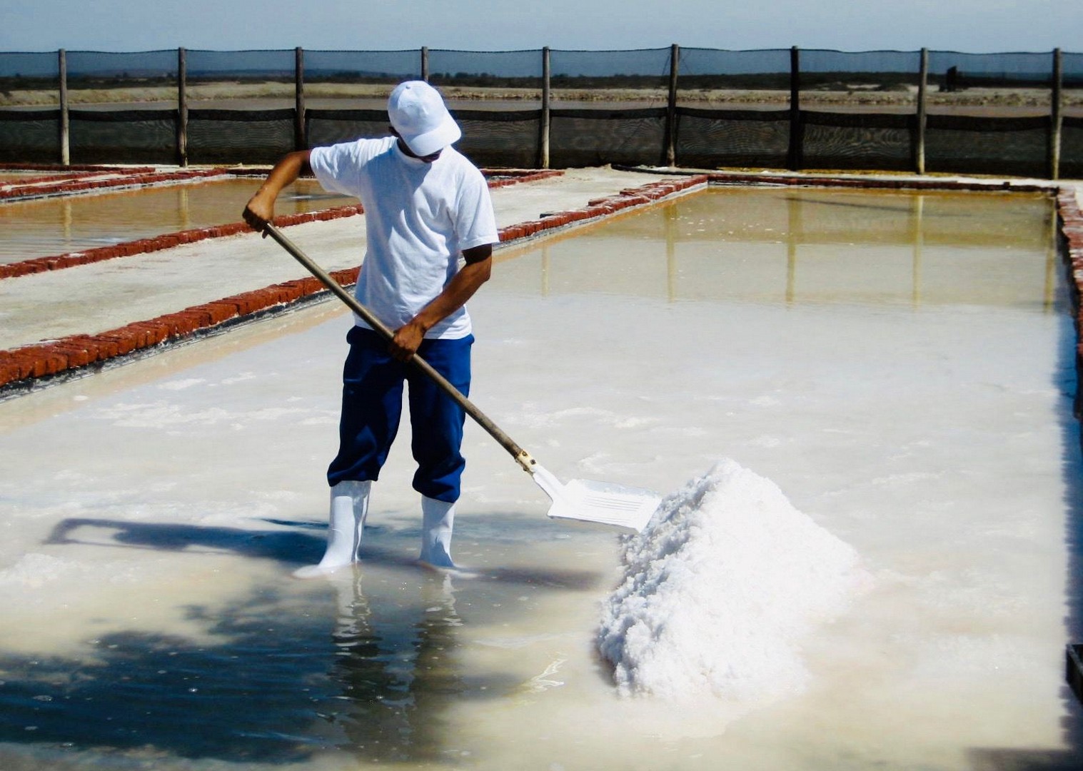 Salt harvesting at Khoisan.jpg - South Africa - Meet the People Tours